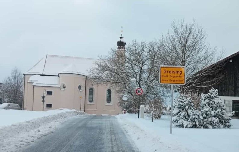 Greising ist weiss